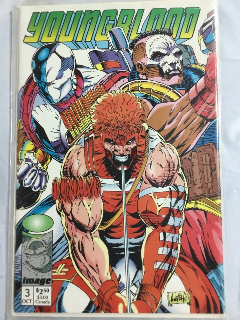 1992 Image Comics: YOUNGBLOOD | Oct #3 | Rob Liefeld Flip Cover | Bagged & Board (1 of 1)