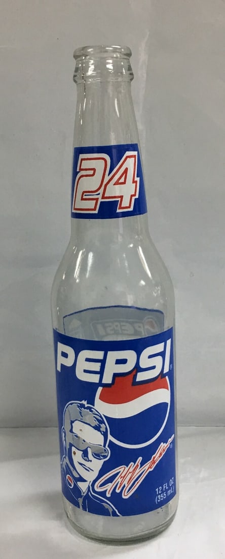 Vintage Pepsi NASCAR Racing Series #24 Jeff Gordon Empty Bottle (1 of 7)