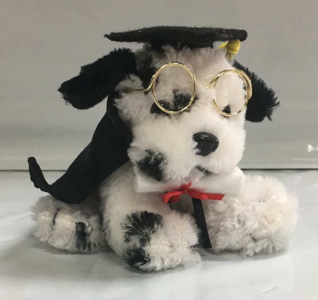 Plushland Plush Dog Stuffed Animal Toy Present Gift for Graduation Day (1 of 11)