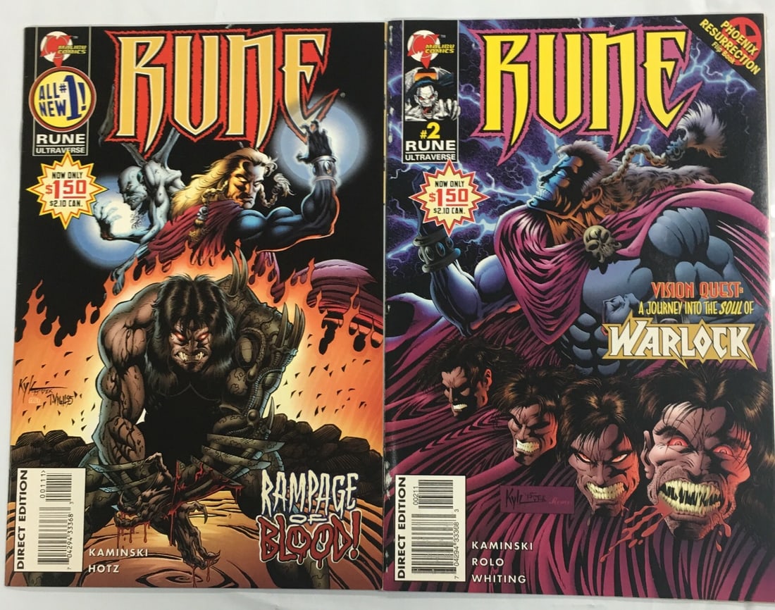 Rune Ultraverse & Malibu Comics (1995) (1 of 4)