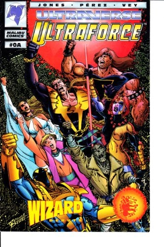 Ultraforce Ultraverse Wizard Debut Malibu Comics George Perez (1 of 1)