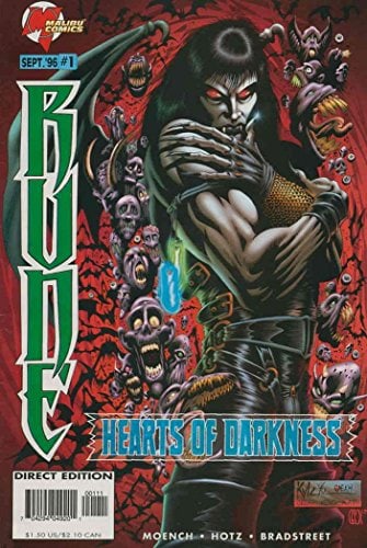Rune: Hearts of Darkness [Comic]: Rune Malibu Comics (1996) Hearts Of Darkness. It is in excellent condition. This would be a great addition to your collection. Please, review pictures for additional details.APJG-297