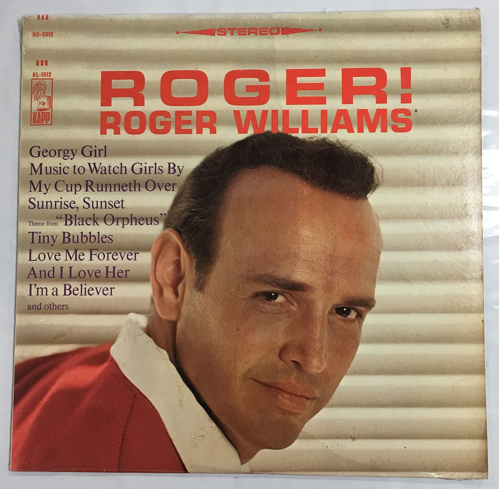 ROGER WILLIAMS ROGER! vinyl record [Vinyl] Roger Williams (1 of 1)