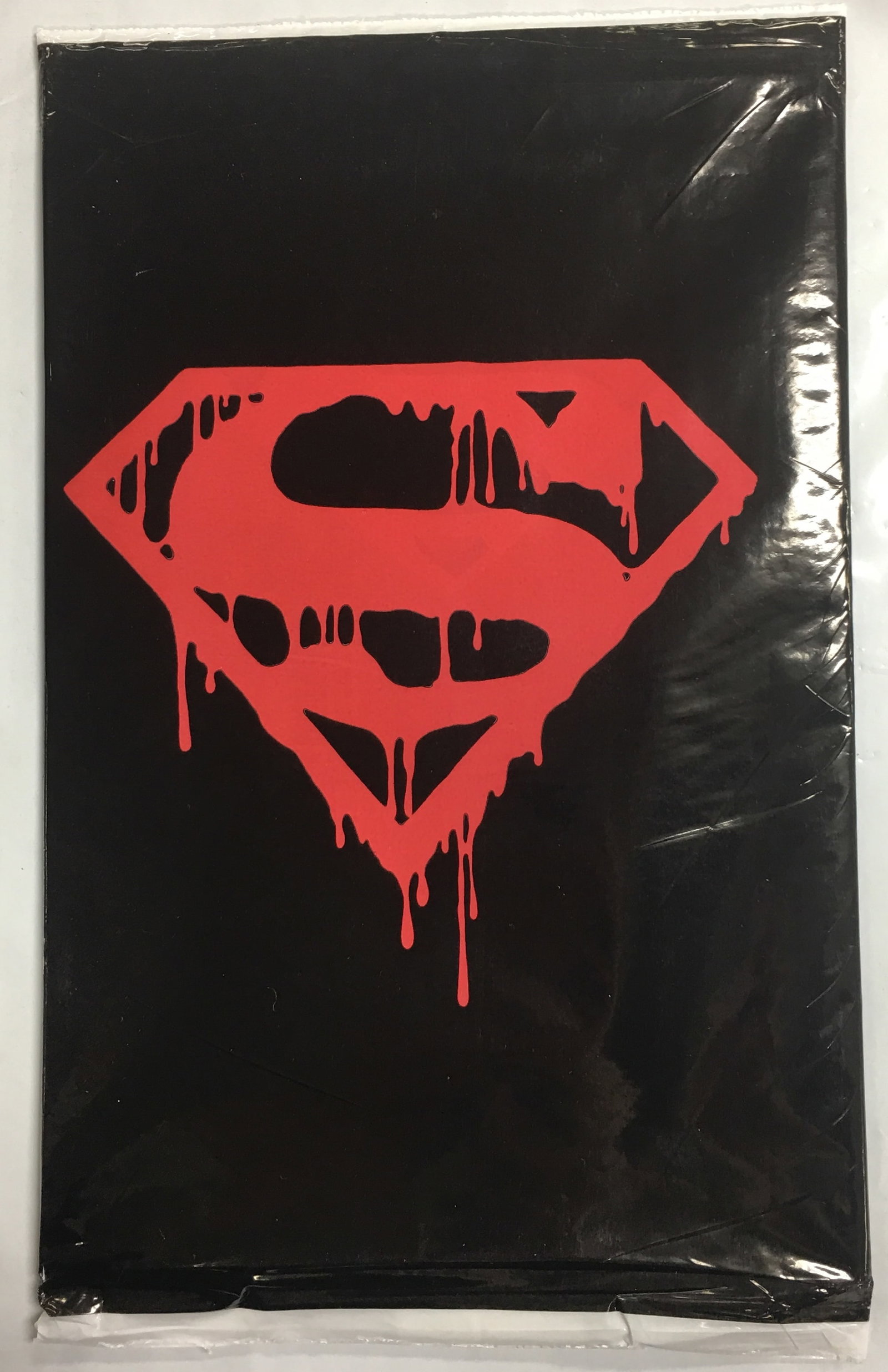Vtg 1992 DC Comics Superman Memorial Fold Out Splash Back Cover (1 of 2)