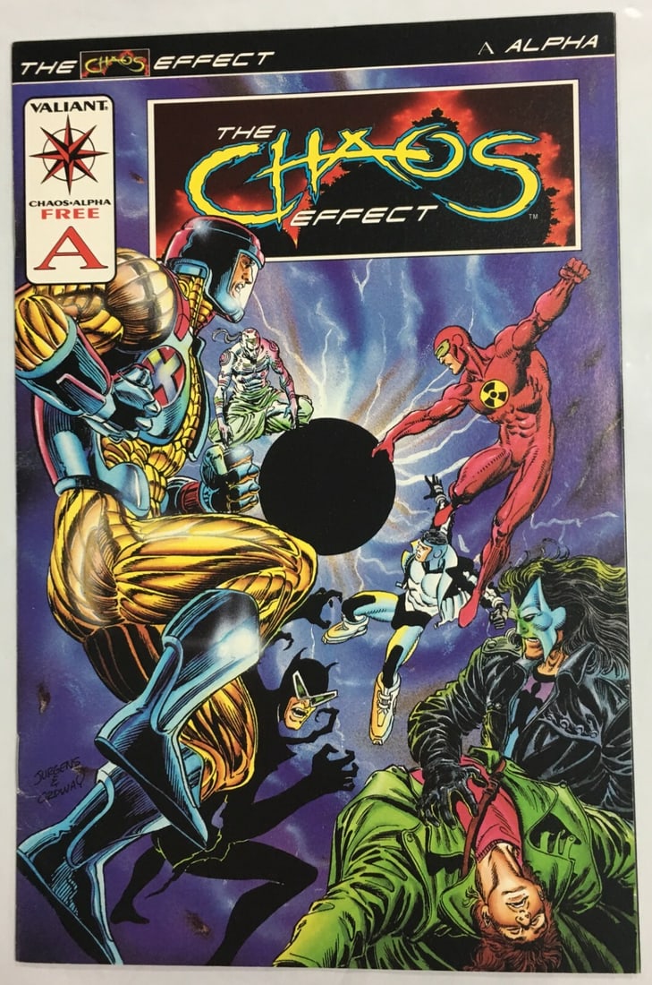 The Chaos Effect Valiant Comics Alpha,1994 (1 of 2)