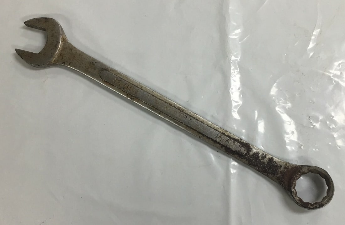 Vintage N.T.K Drop Forget Alloy Steel, Japan 15/16" 12 Point Combination Wrench (1 of 7)