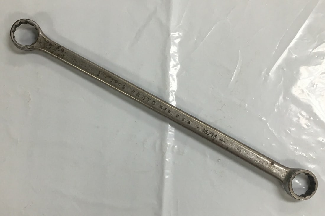 Proto MFD U.S.A. 1145 15/16" x 1" MFD. 12-Point Box Wrench (1 of 7)