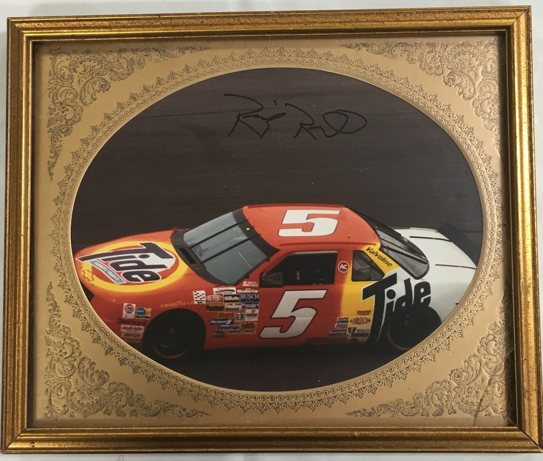 Ricky Rudd #5 Tide Chevrolet Signed Photo Frame (1 of 6)