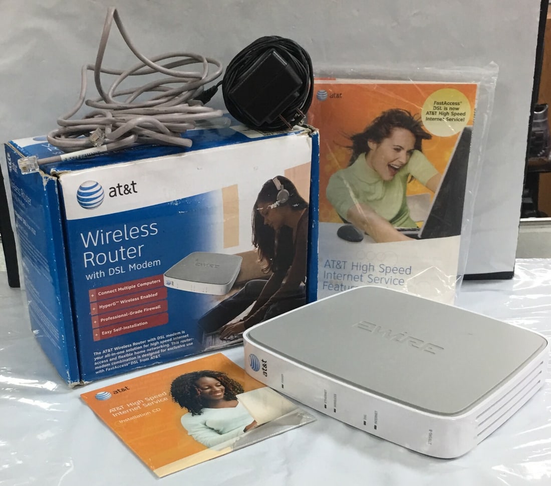 AT&T 2701HG-B Gateway High Speed Internet Wireless Router/Modem (1 of 12)