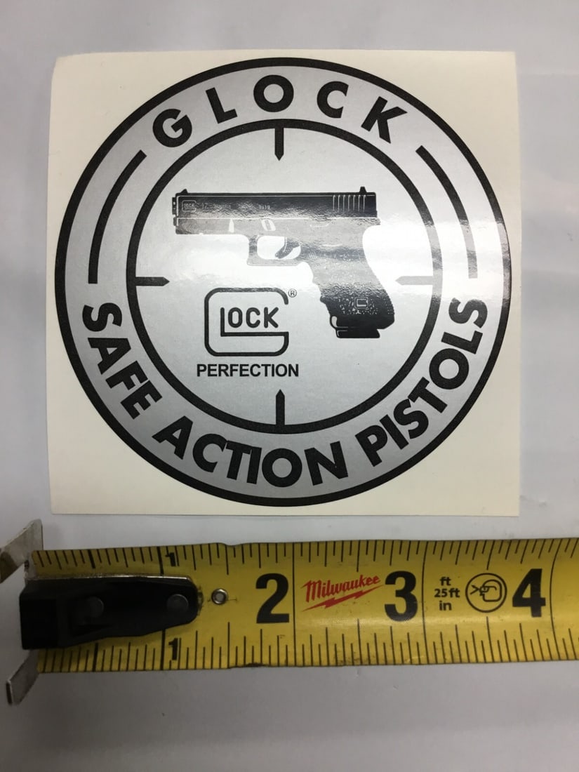 Glock Safe Action Pistols 4" Sticker / Decal - FREE US Shipping! (1 of 1)