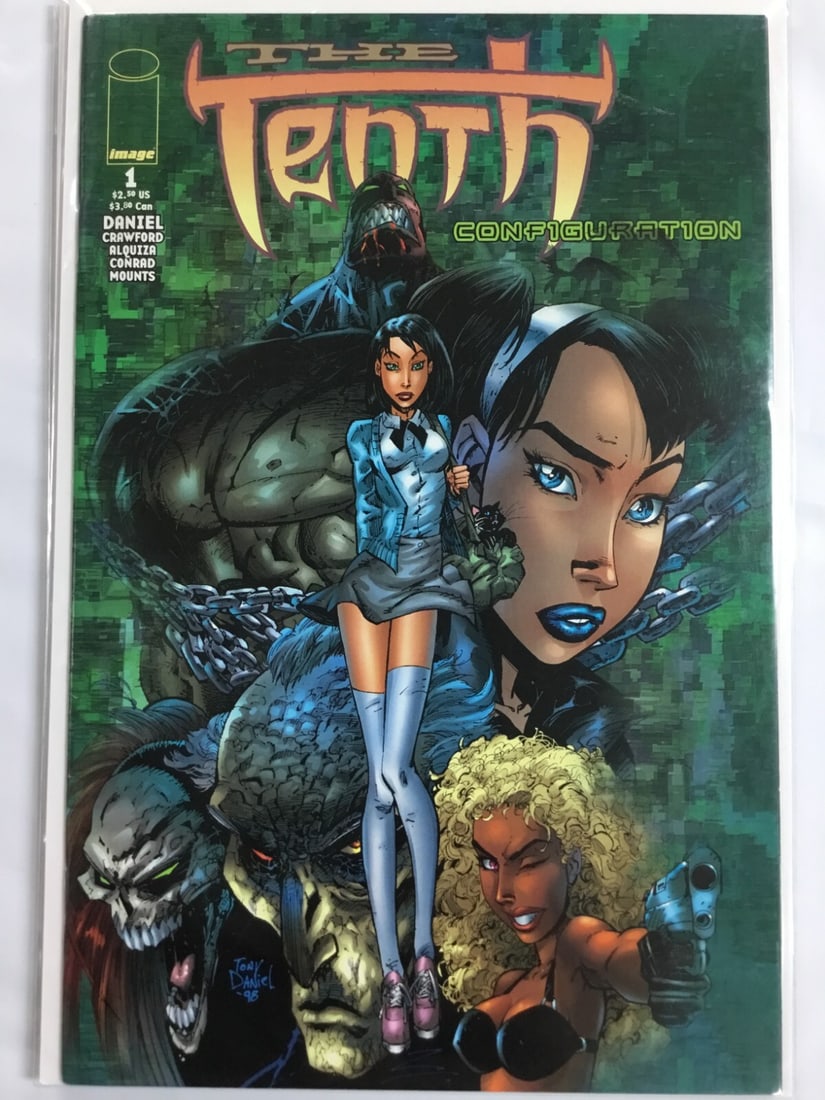 THE TENTH: CONFIGURATION #1 (1998) IMAGE COMICS TONY DANIEL STORY & ART!: This comic book is a must-have for any collector or fan of The Tenth series. It features a thrilling story and stunning artwork by Tony Daniel. The publication year of this single issue is 1998, and i
