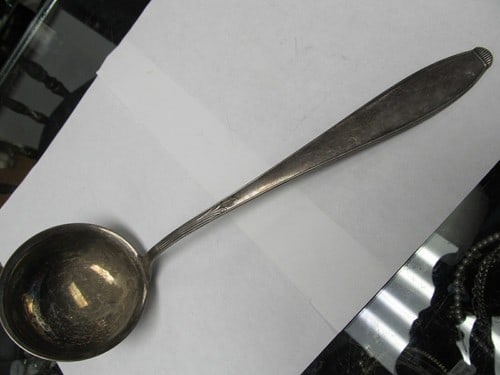 WMF 900 SILVERPLATE FINE SOUP / PUNCH LADLE 12" L XLNT COND (1 of 5)