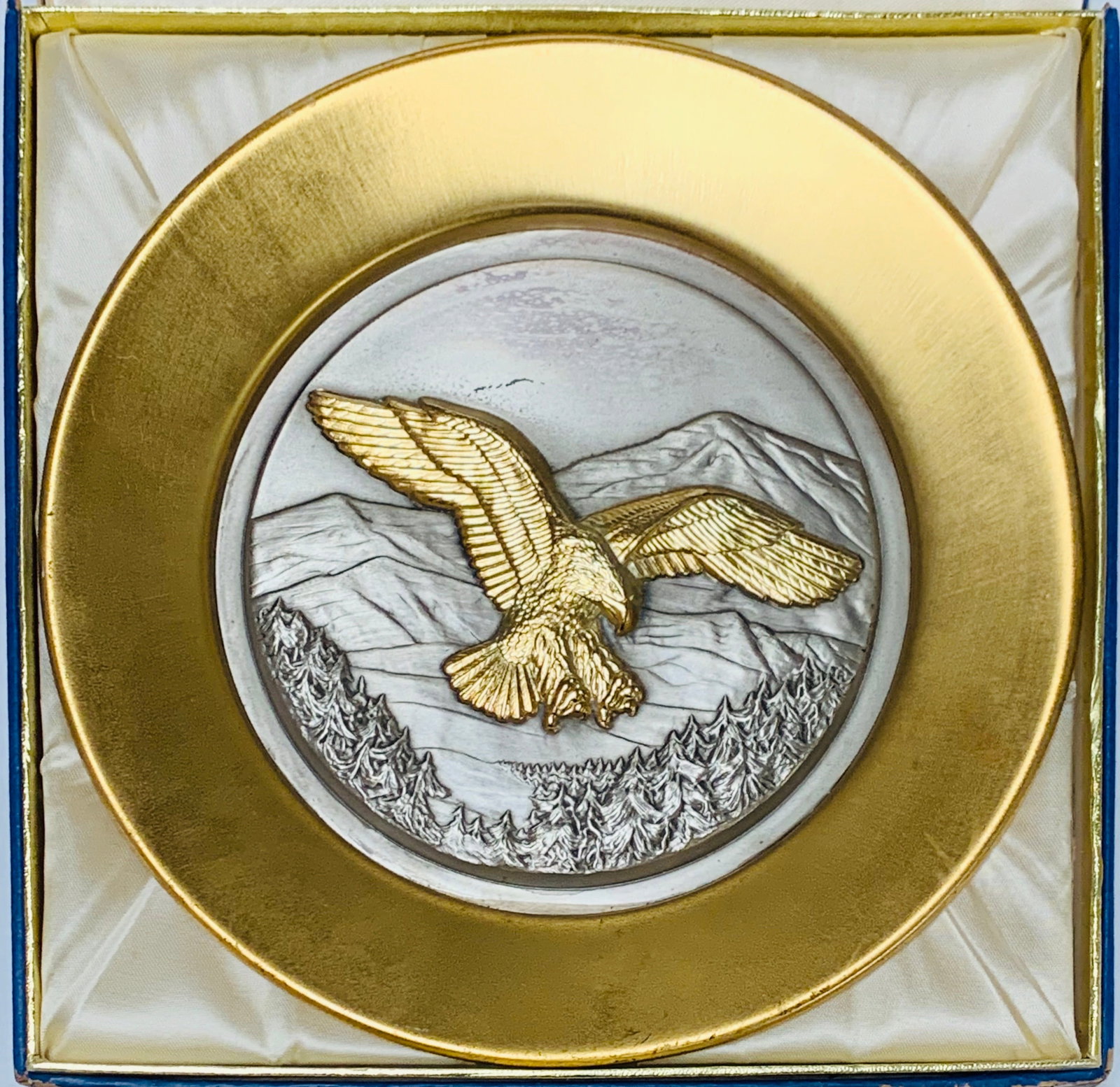 1982 American Eagle Commemorative Plate by Harris Hien H.P.M. of 5,000 (1 of 6)