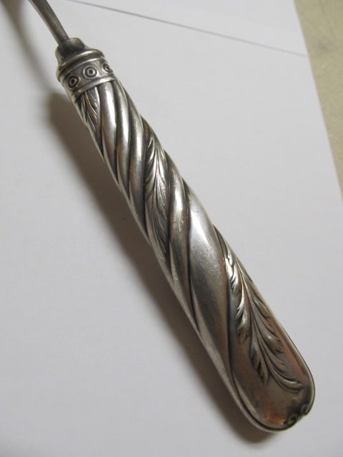 REED & BARTON LE LOUVRE SILVERPLATE RARE FISH SERVER 12 1/2" XLNT COND (1 of 6)