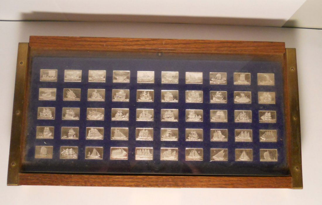 Franklin Mint 50 Sterling Ingot  Great Sailing Ships (1 of 8)