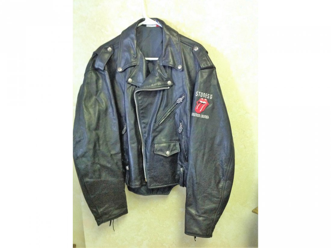 Fine Rolling Stones Voodoo Lounge XL Leather Jacket (1 of 4)