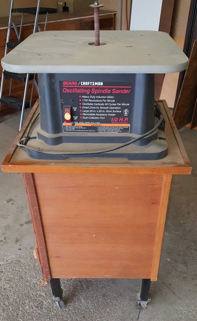 craftsman oscillating spindle sander