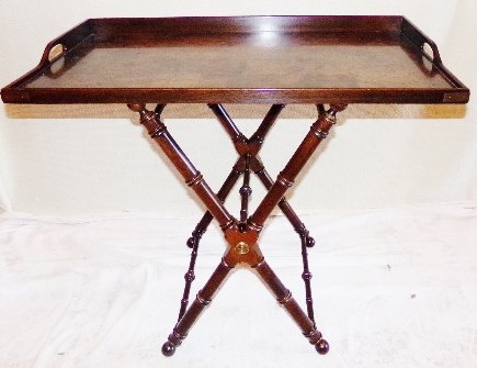 Knob Creek Burled Walnut Serving Tray: Knob Creek Burled Walnut Serving Tray 32"Hx36"Wx20"D