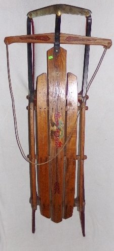 Flexible Flyer Planet Jr. #251H Sled: Flexible Flyer Planet Jr. #251H Sled 51"