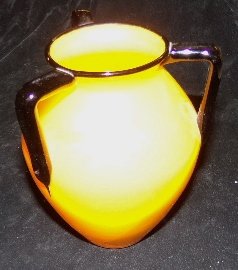 Czech Art Glass Vase: Czech Art Glass Vase 7"