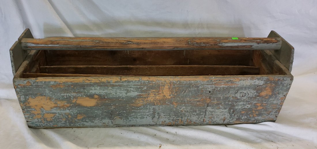 Primitive Wood Carpenters Tool Box: Primitive Wood Carpenters Tool Box