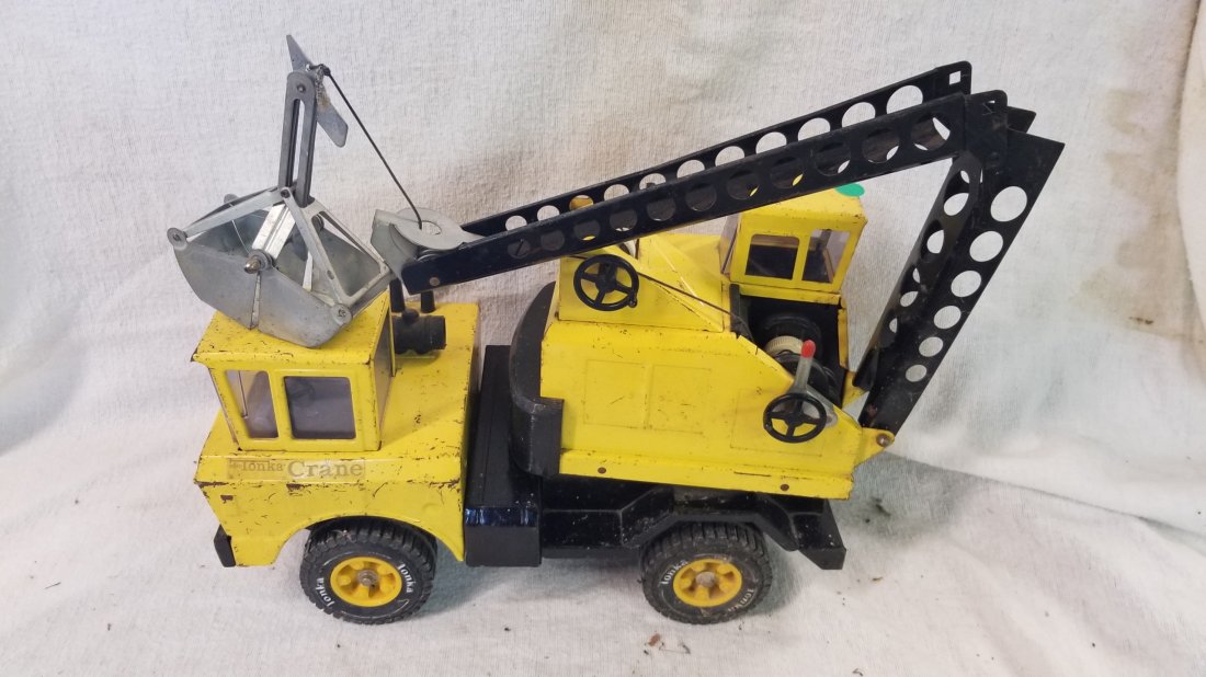 Vintage Tonka Metal Crane: Vintage Tonka Metal Crane