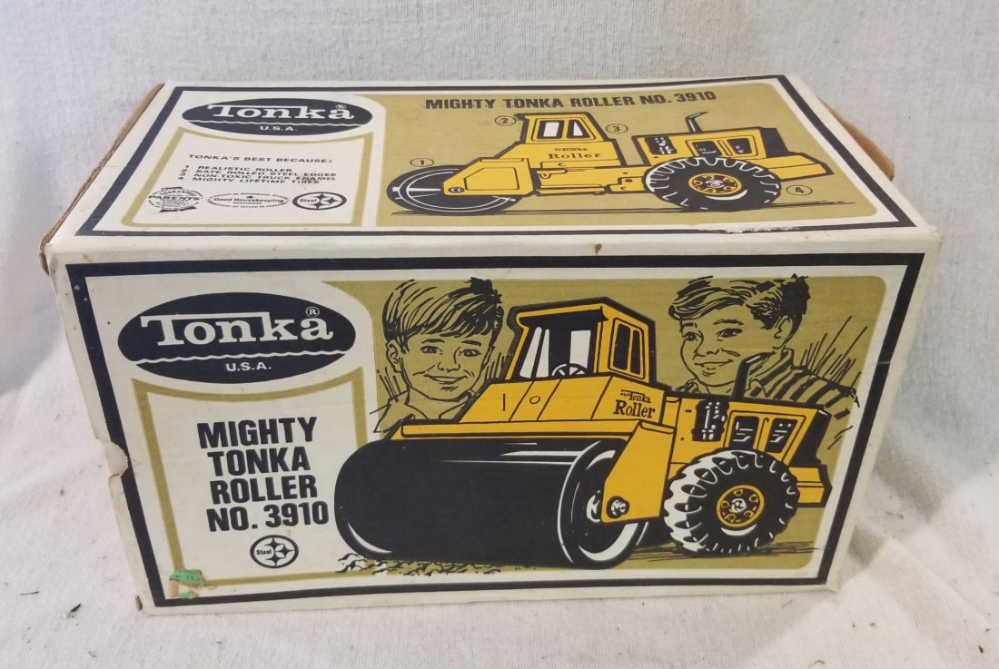 BOX ONLY Mighty Tonka Roller No 3910: Mighty Tonka Roller No 3910 BOX ONLY