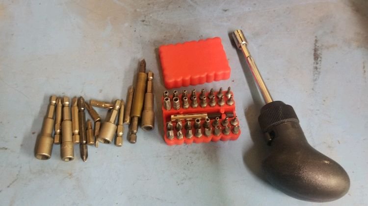 Craftsman Bit Driver, Bits and Extensions (1 of 4)