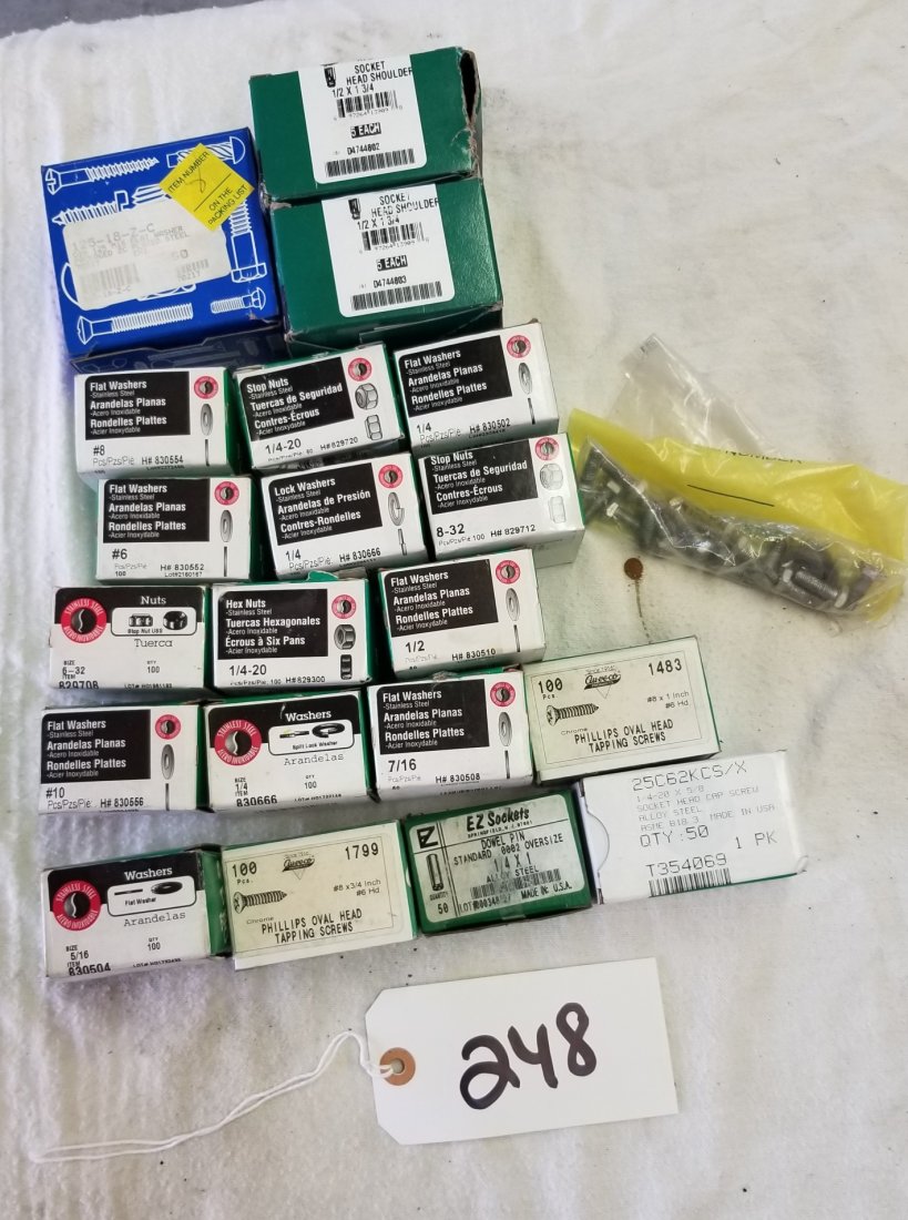 Stainless Steel and Other Nuts, Washers, Screws: Stainless Steel and Other Nuts, Washers, Screws
