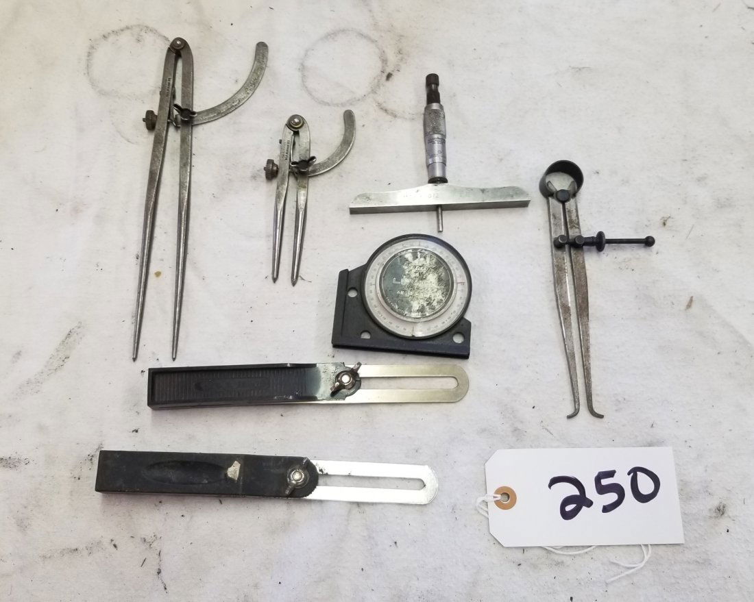 Starrett Depth Micrometer, Pro Level & Range Finder (1 of 5)