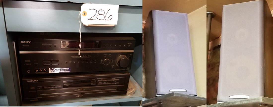 Sony Control Center, Magnavox CD Changer, Speakers (1 of 7)