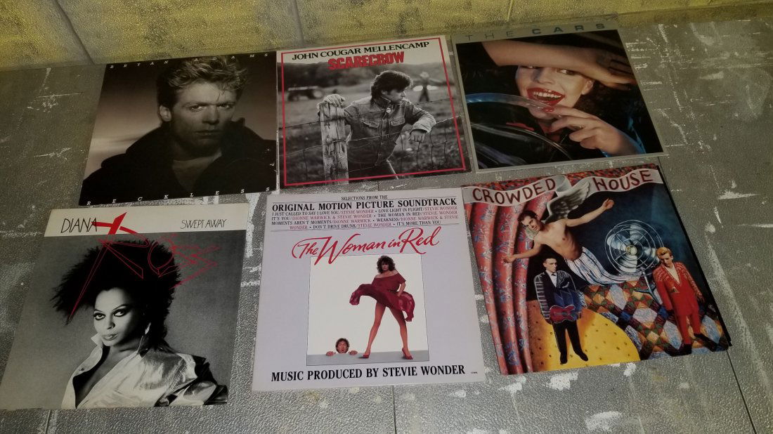 6 Vintage Record Albums (1 of 3)