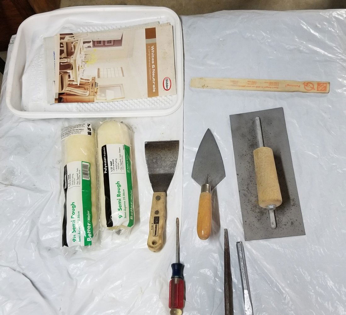 New Paint Rollers, Trowels, Scraper, Misc Tools (1 of 4)