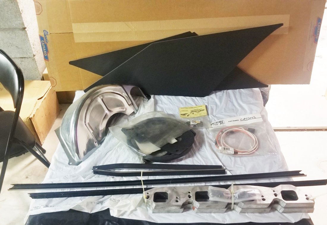 Aluminum Stud Girdles, Chrome Trim, Wiring, Misc (1 of 9)