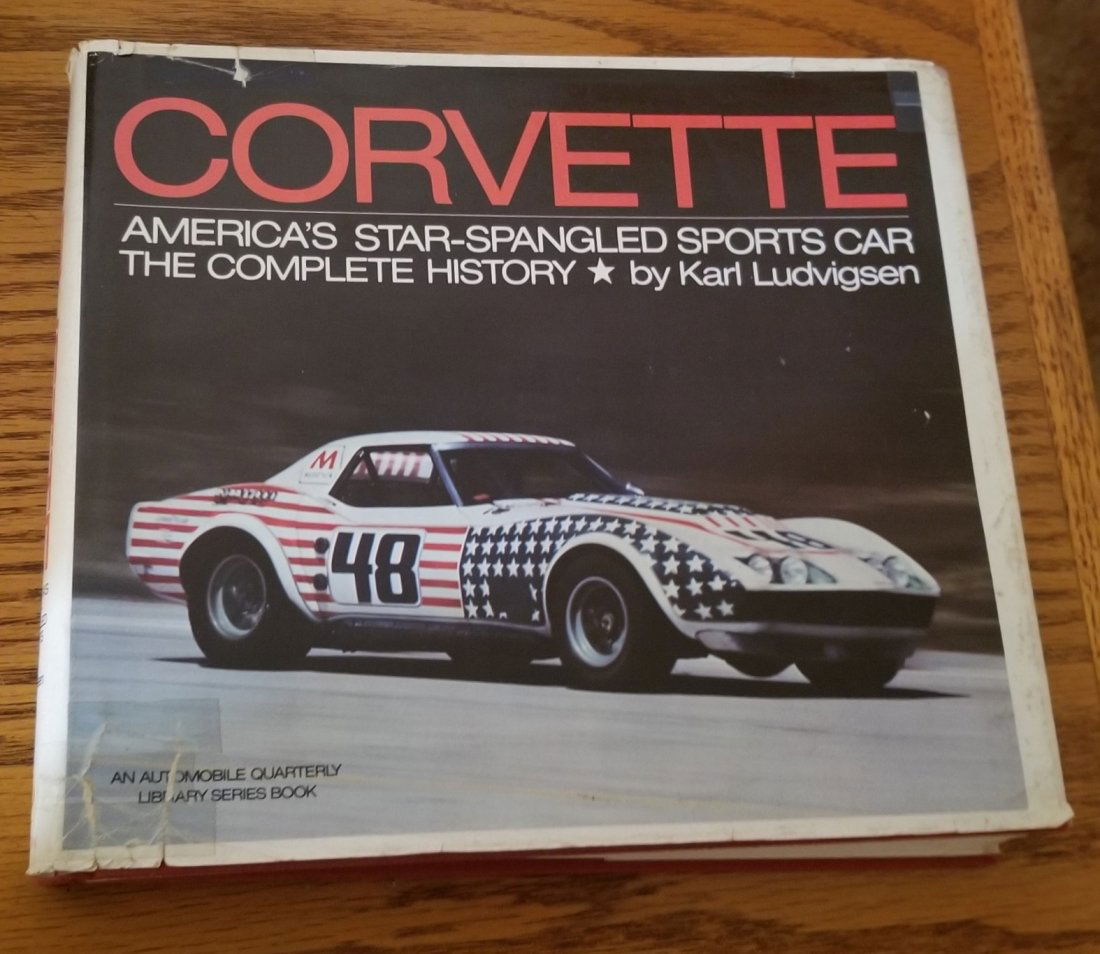 Autographed 1973 Corvette History Book (1 of 3)