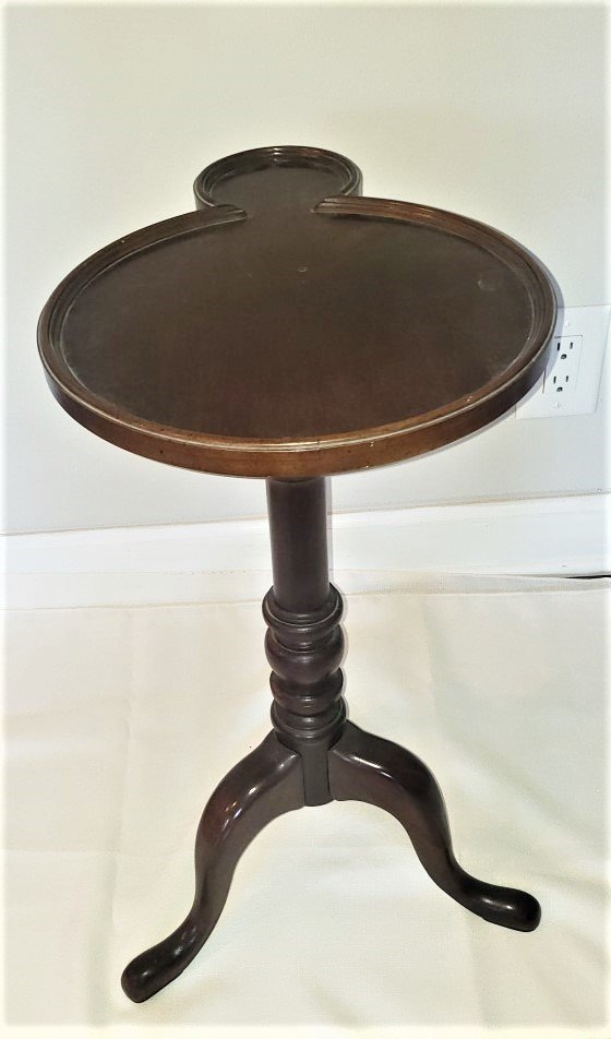 Brandt Mahogany Smoking Table: Brandt Mahogany Smoking Table 15.5"D x 12"W x 23.5"