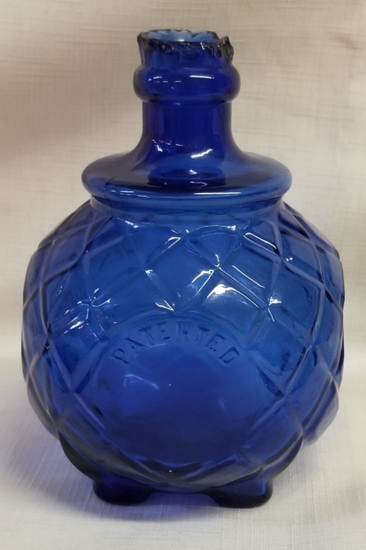 Harden's Blue Glass Hand Grenade Fire Extinguisher: Harden's Blue Glass Hand Grenade Fire Extinguisher 6"