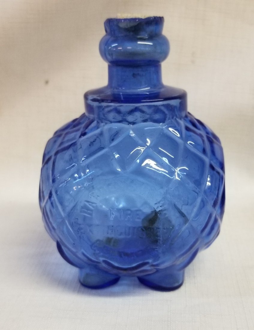 Harden's Blue Glass Hand Grenade Fire Extinguisher: Harden's Blue Glass Hand Grenade Fire Extinguisher 4.5"