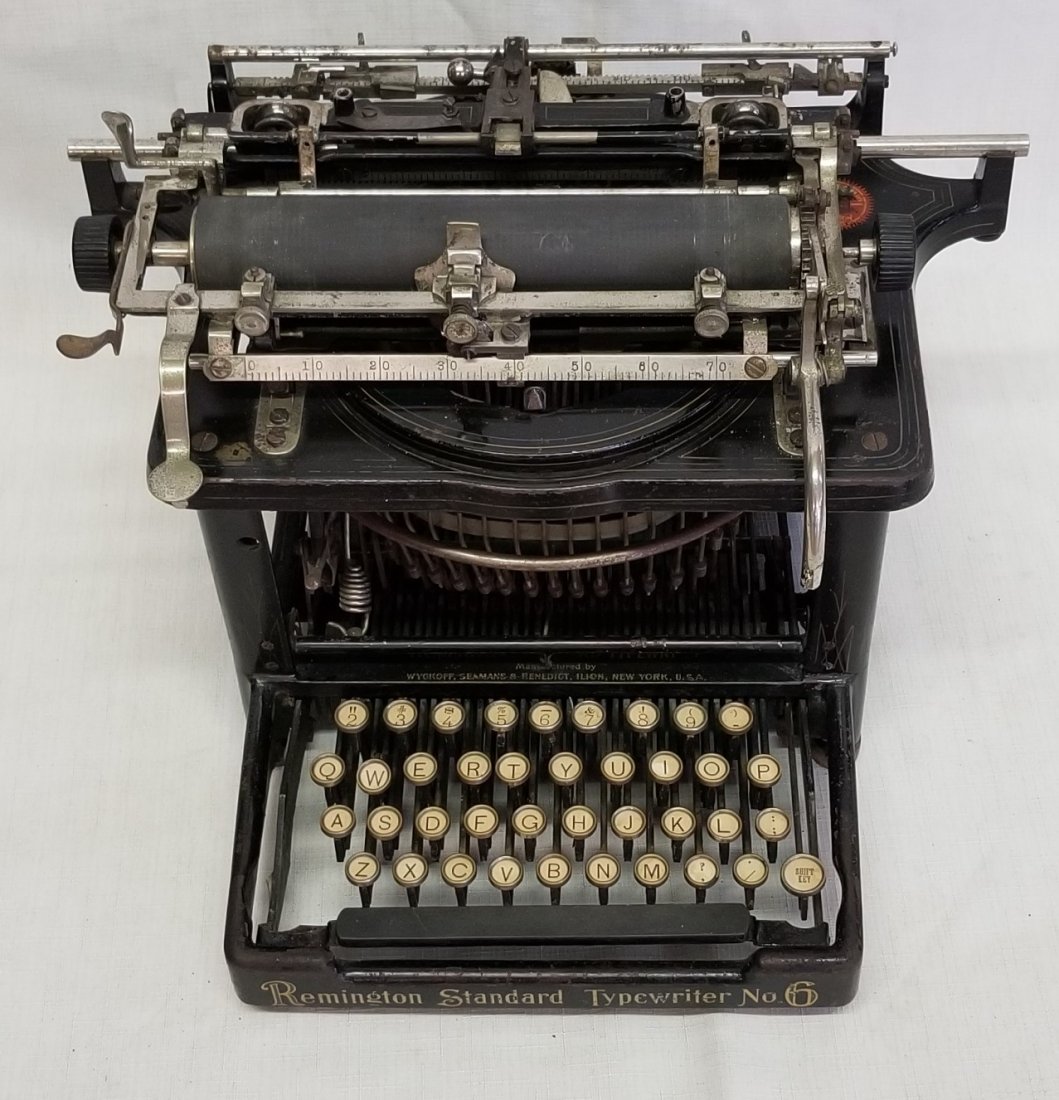 Vintage Remington Standard No. 6 Typewriter: Vintage Remington Standard No. 6 Typewriter