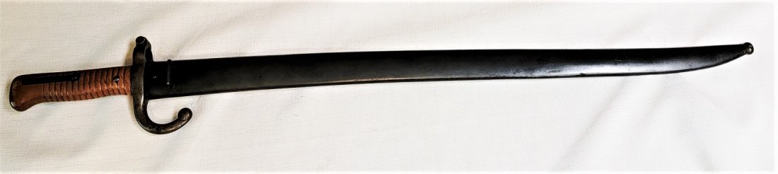 1872 Military Bayonet: 1872 Military Bayonet 28"L (inscribed and Marked R 66443)