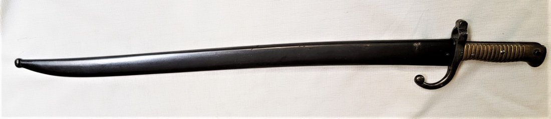 1871 Military Bayonet: 1871 Military Bayonet 28" (Inscribed and Marked M14 9042)