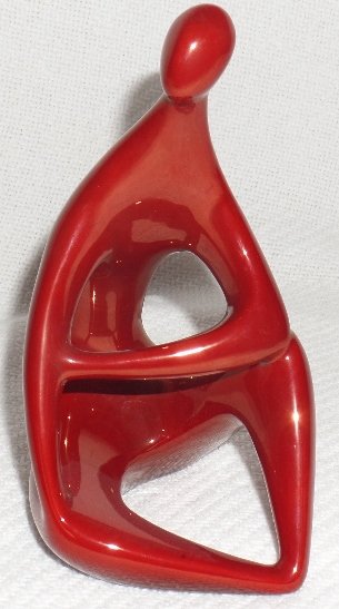 Zsolnay Modern Figural: 6" Zsolnay Modern Figural