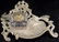 Ornate Brass Ink Well