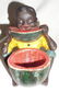 Cast Iron Black Memorabilia Tooth Pick Holder