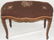 Mahogany Needlepoint Bench