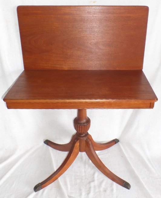 Mahogany Duncan Phyfe Game Table: Mahogany Duncan Phyfe Game Table