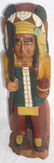 Wood Carved Indian
