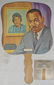 Black Americana Life Insurance Advertising Fan