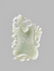 A WHITE JADE 'GOURD' PENDANT, QING DYNASTY