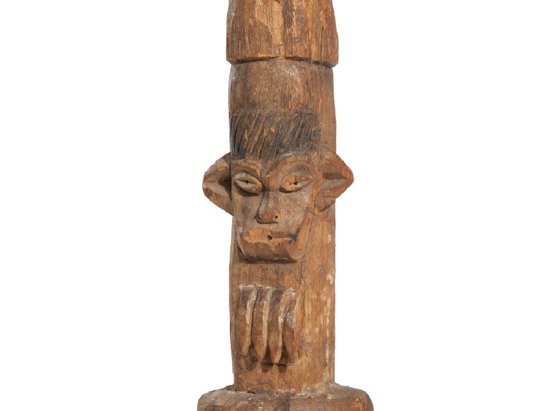 STANDING HARDWOOD FIGURE (1 of 7)